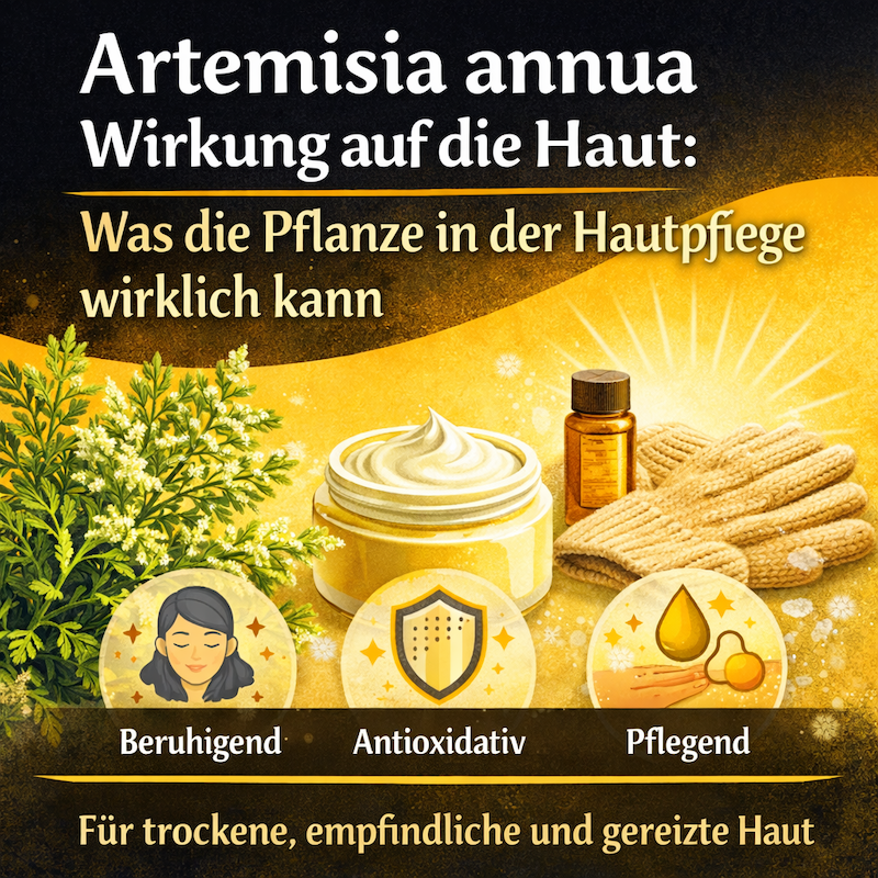 Artemisia annua Wirkung auf die Haut